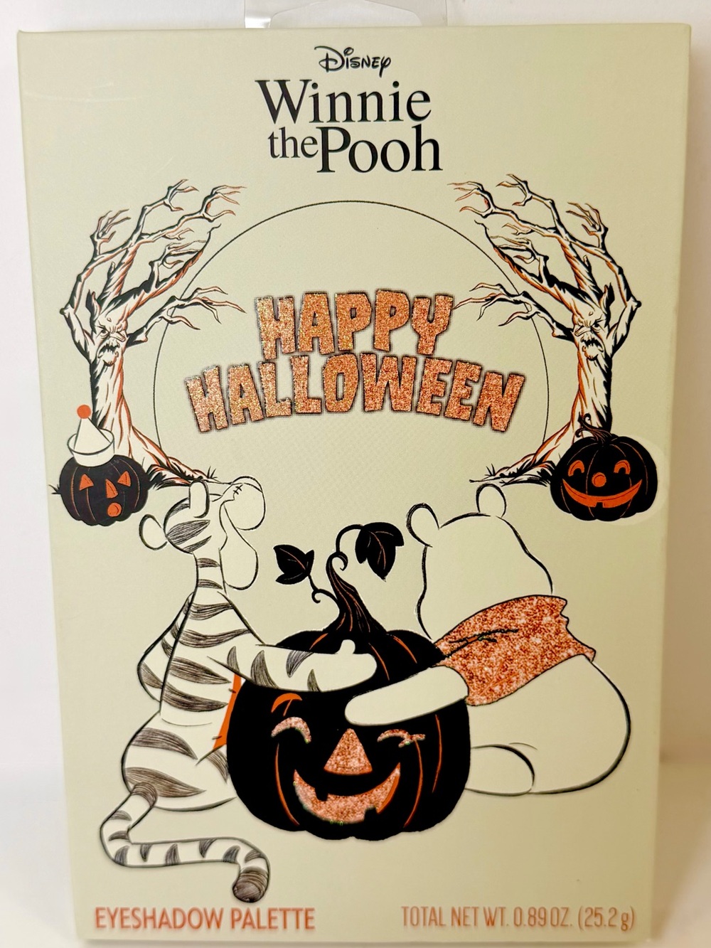 New Disney Winnie The Pooh Happy Halloween 12 Color Eyeshadow Palette W/ Mirror
